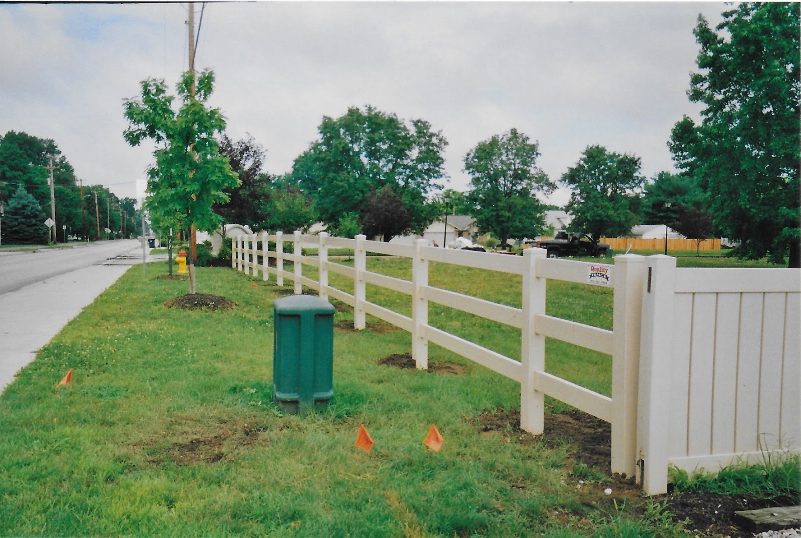 Dillion Inc. / Quality Fence wooden fence.