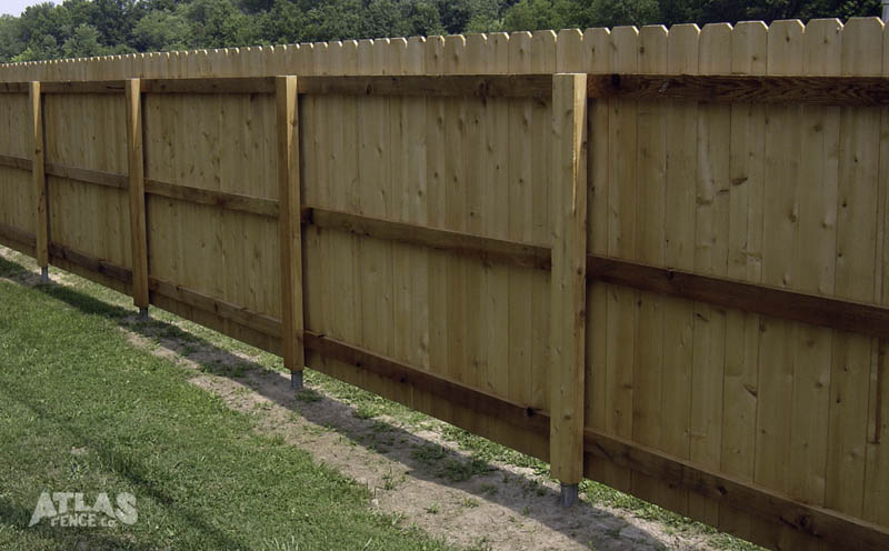 Atlas Fence Company Wooden Fence