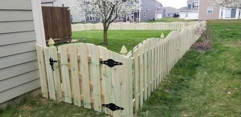 Good Shepherd Fence Wooden Fence