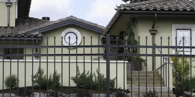 Tyee Cedar & Lumber Co. Iron Fence