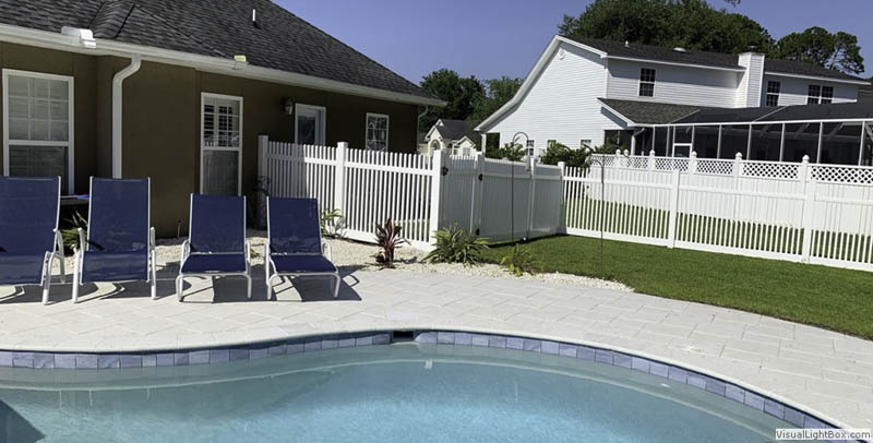 South Georgia Fencing & Decking Vinyl Fence