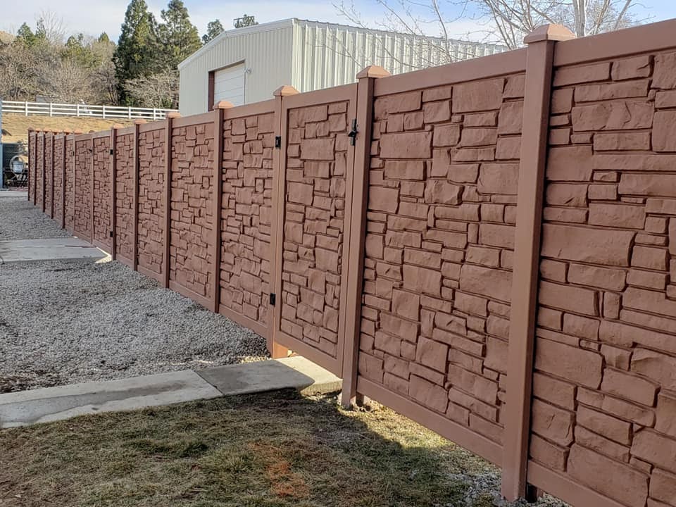 JP Fence LLC Vinyl custom fence