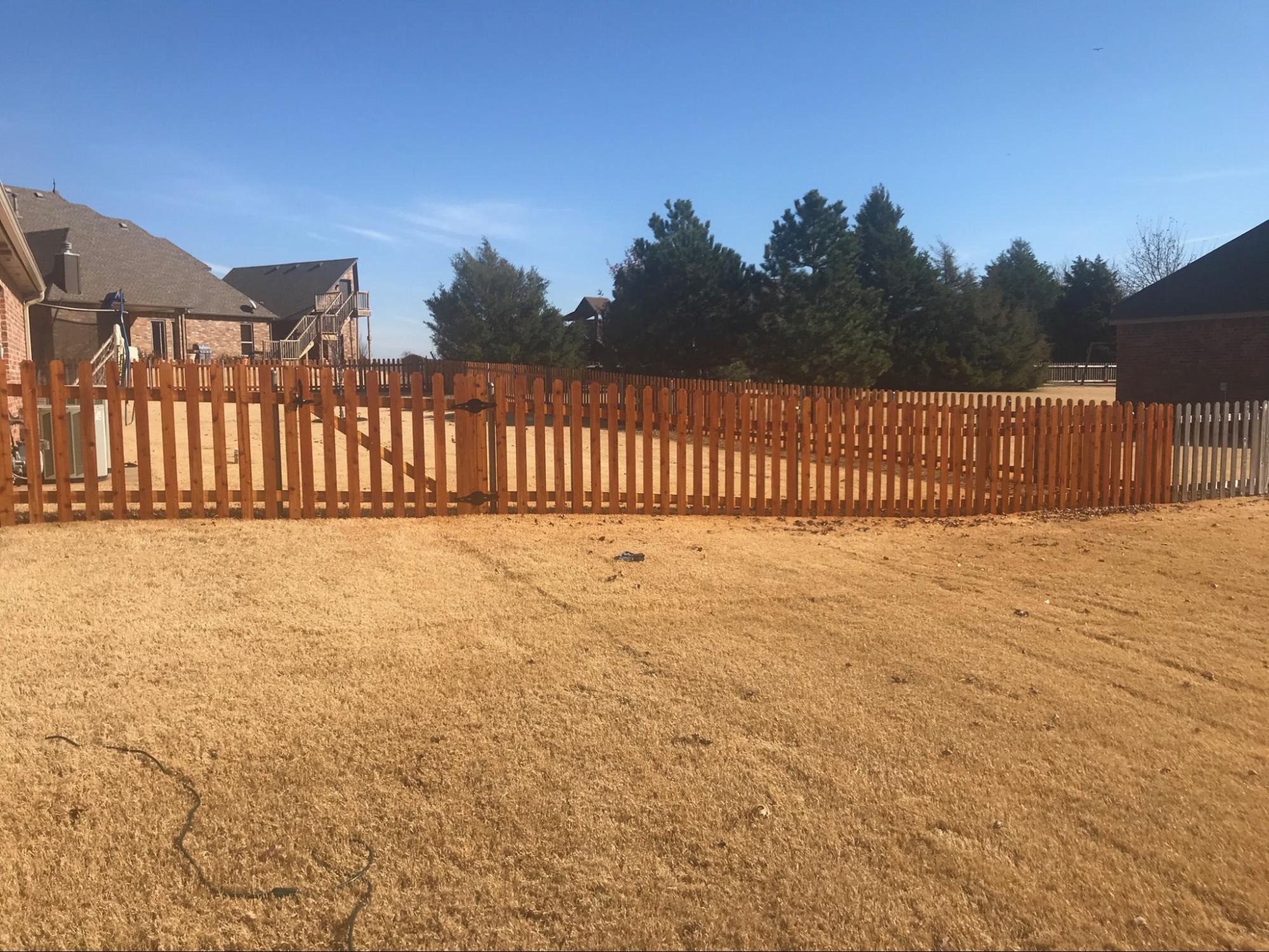 Fence Masters wooden fence