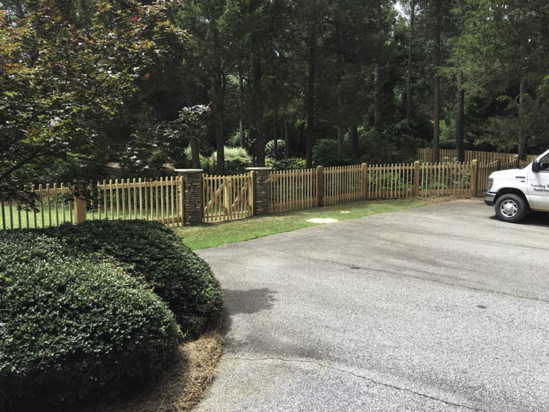 Akridge-Fence-Company-Wooden Fence