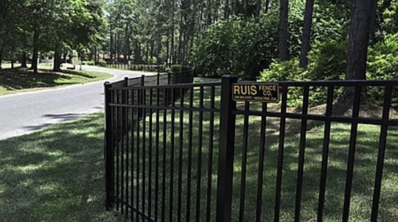Ruis Fence Co. Iron Fence
