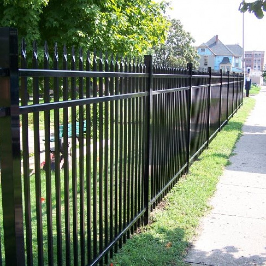S.K. Service Corporation steel fence