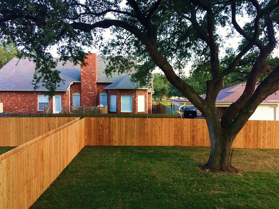 Impact  Fence  &  Deck  wooden  fence
