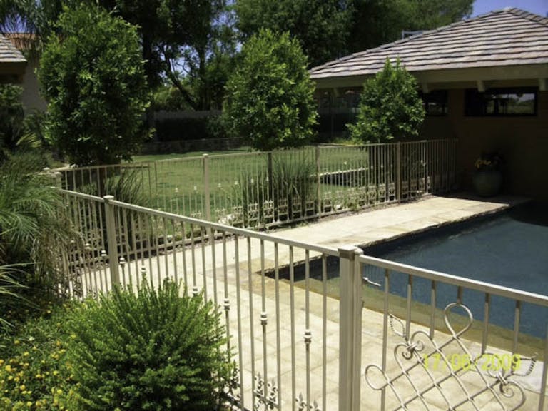 Ironman-Pool-Fence-Steel Fence