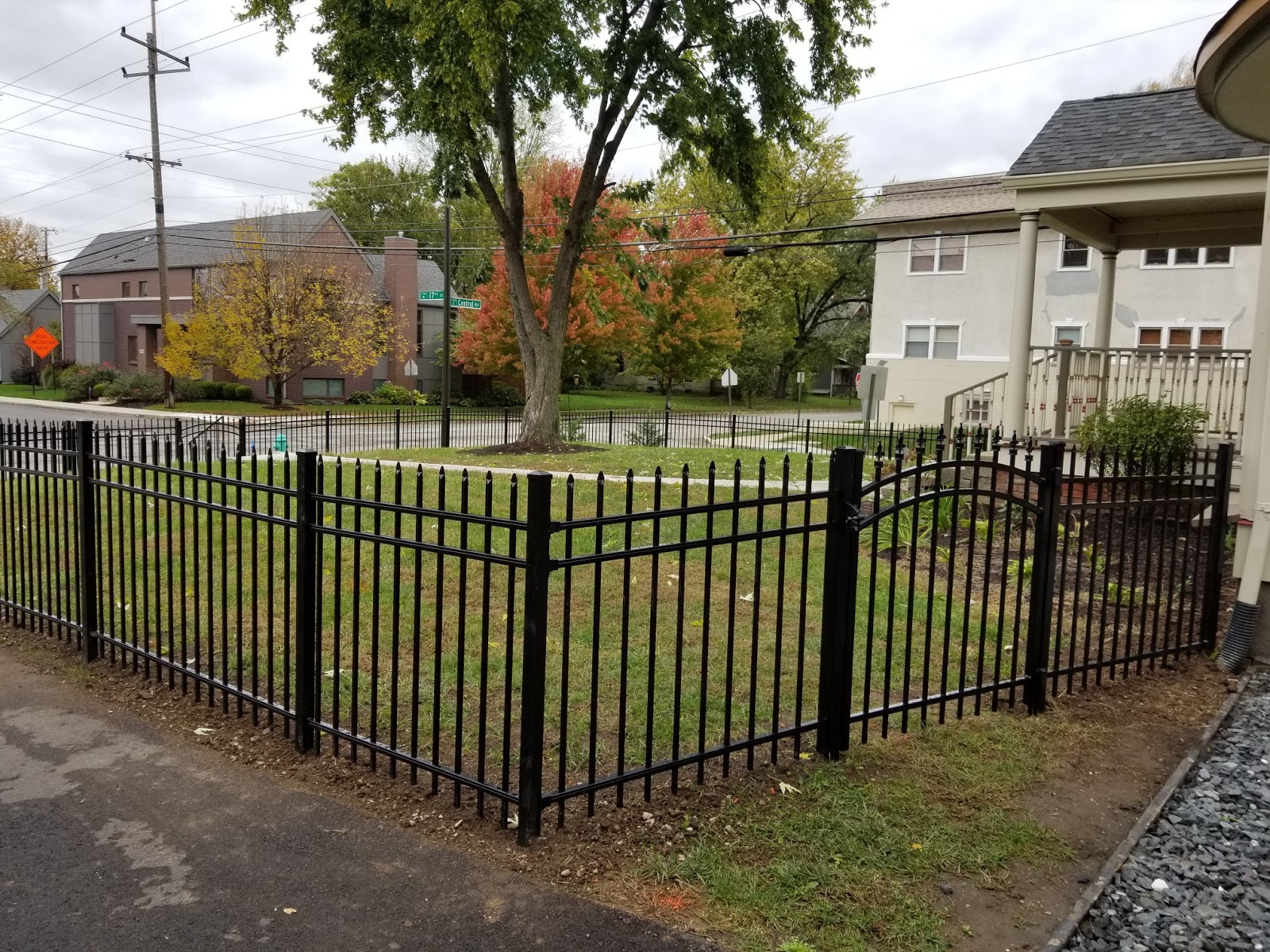 Draper Fencing Company steel fence