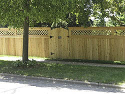 Action Fence Wooden Fence