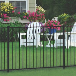 ornamental steel fence style