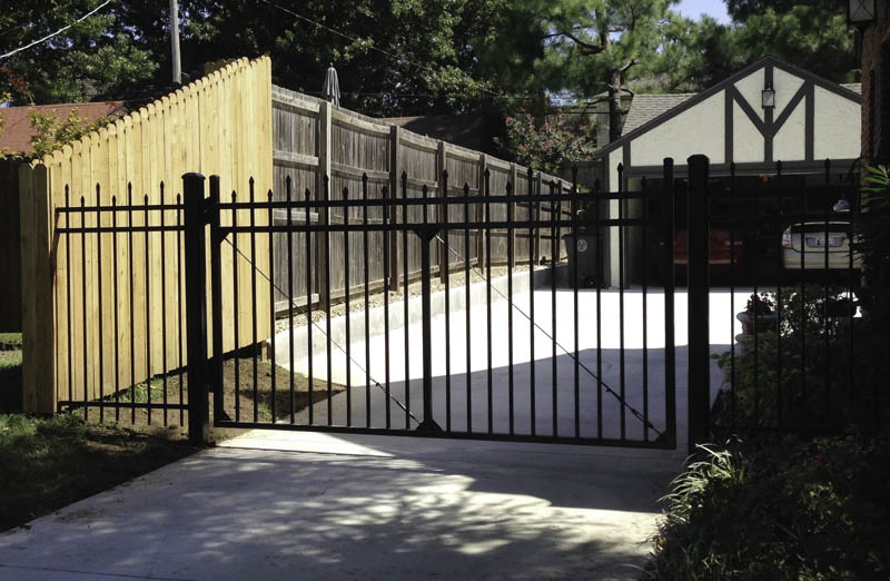 A-1 Fence Company Steel Fence