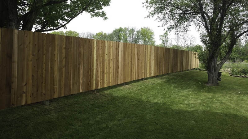Simpson Fence Co.  Inc. Wooden Fence