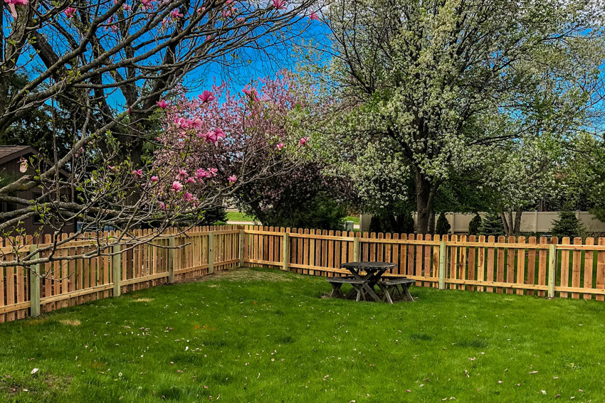 Post Up Fencing wooden fence