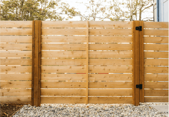 wood fence