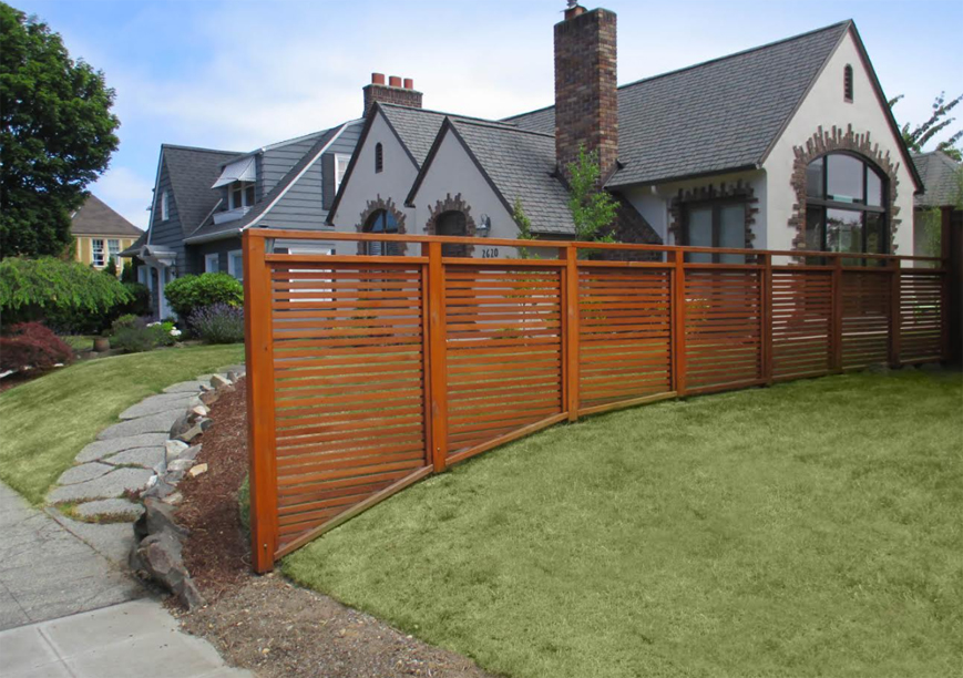 All City Fence Co. Wooden Fence