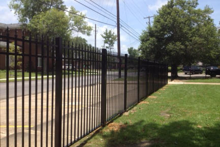 Tornado  Fence  Co.  steel  fence
