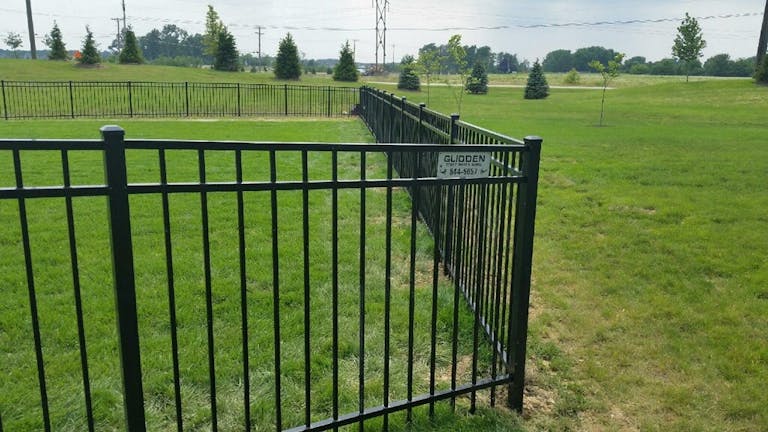 Glidden Fence Co. Steel Fence