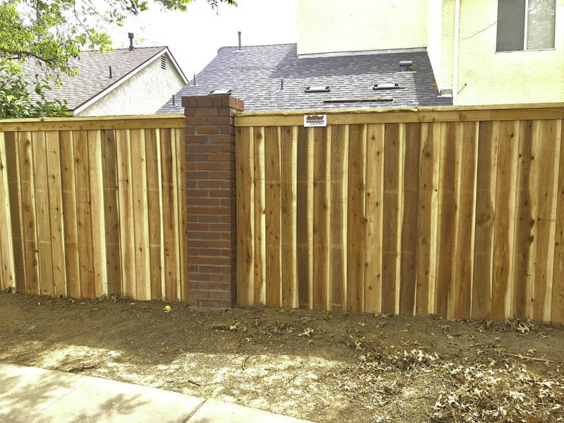 CalWest Services Wooden Fence