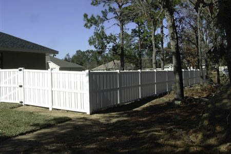 New Tampa Fence Vinyl Fence