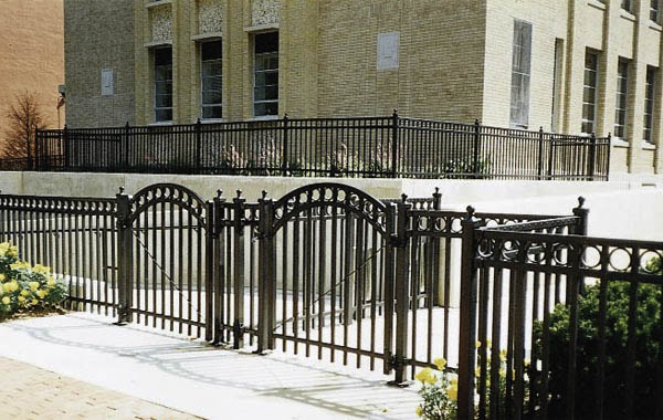 Miller Fence Co.  Inc. Steel Fence