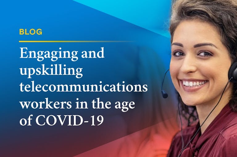 upskilling telecommunications workers