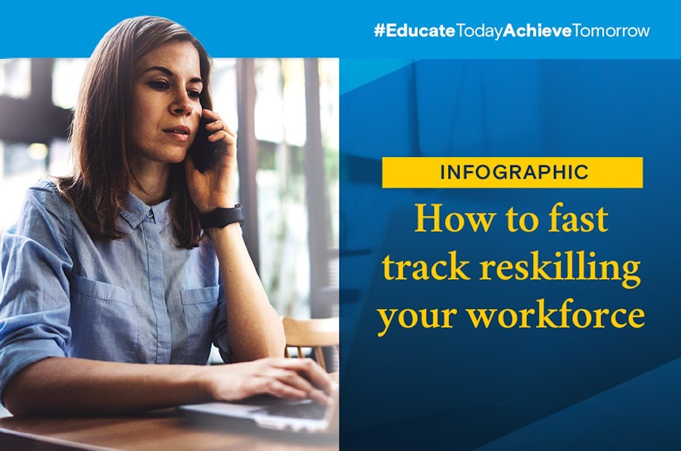 reskilling infographic