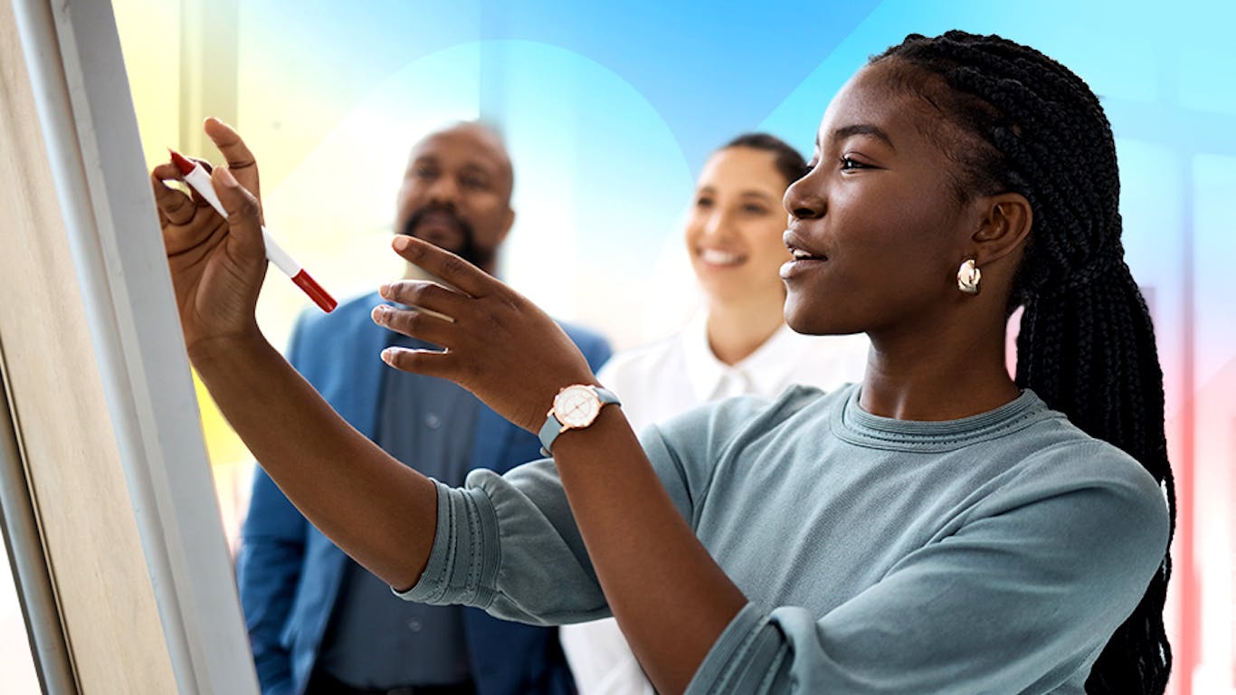 blog header image for employee development strategies article