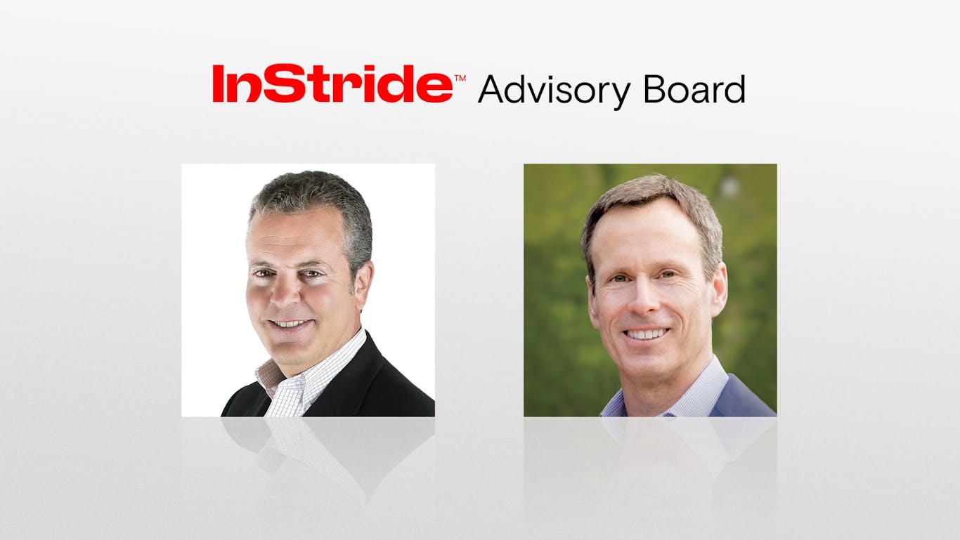 Headshots of Chuck Rubin and Tom Staggs