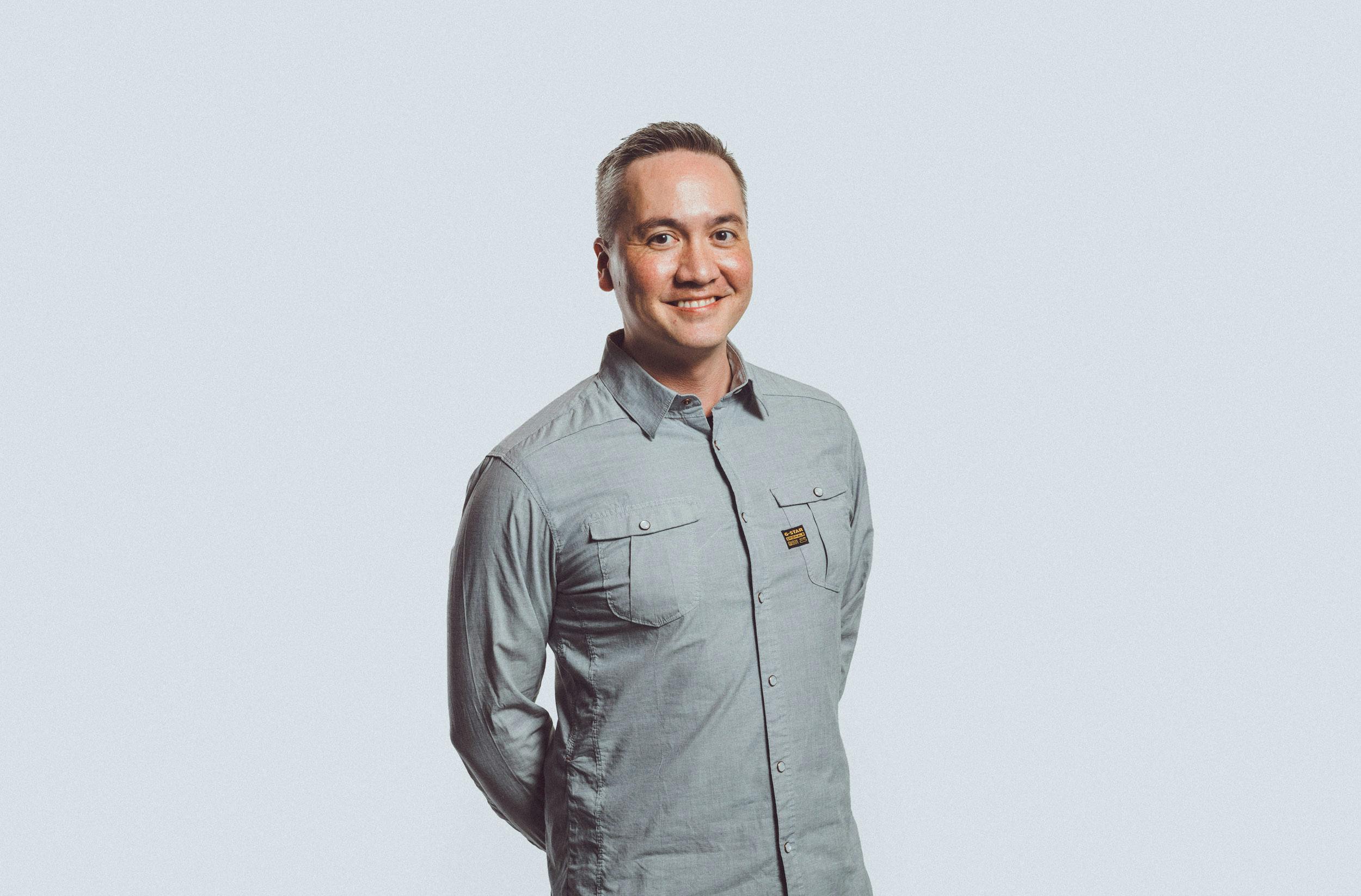 A headshot of Mike Creighton