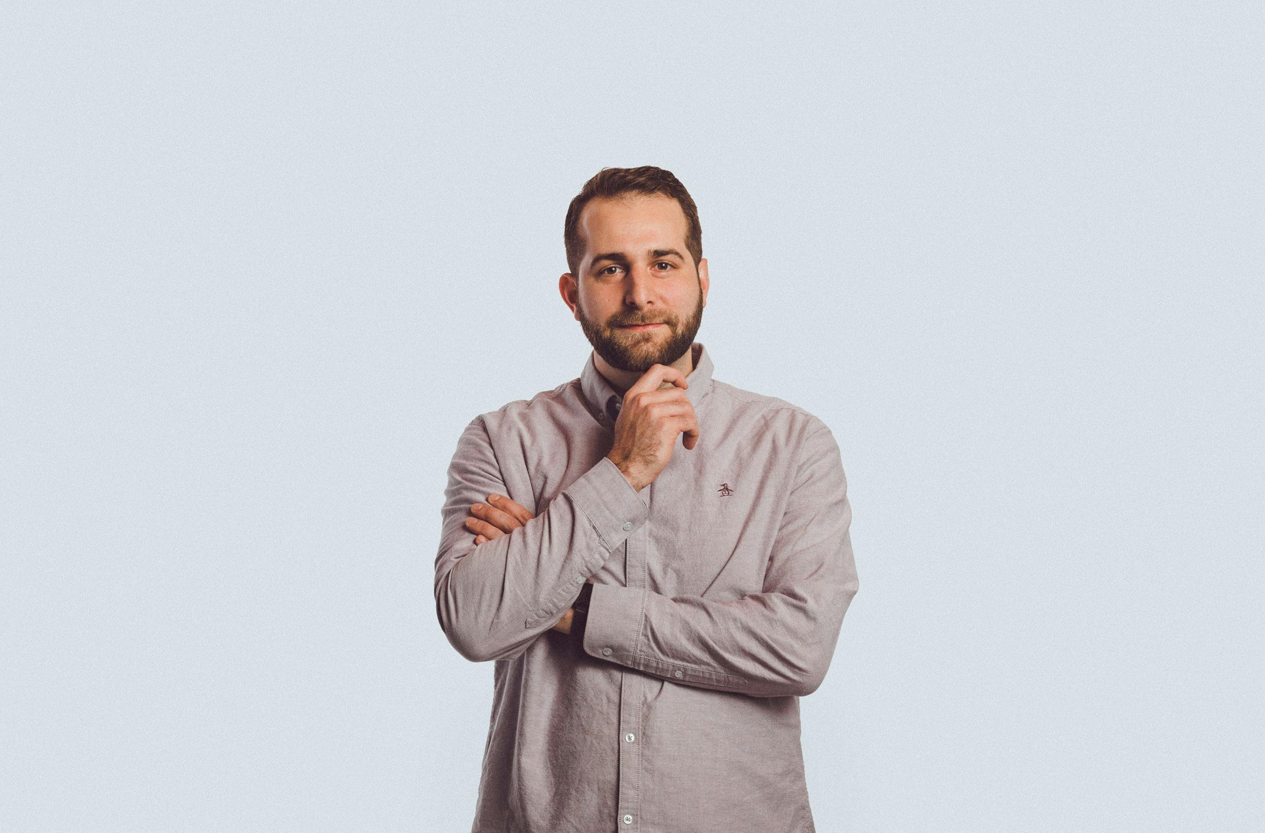 A headshot of Chris Piuggi