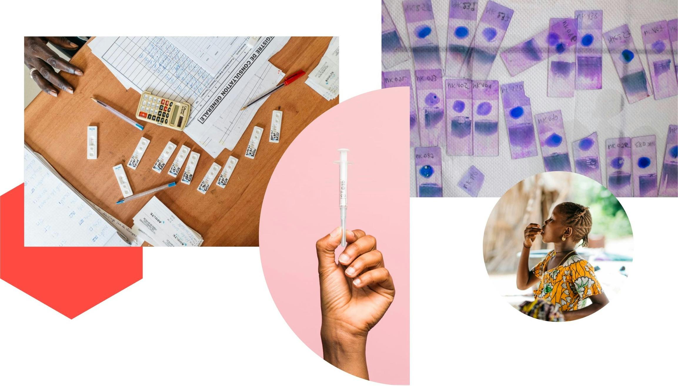 Collage of work and deliverables from PATH engagement