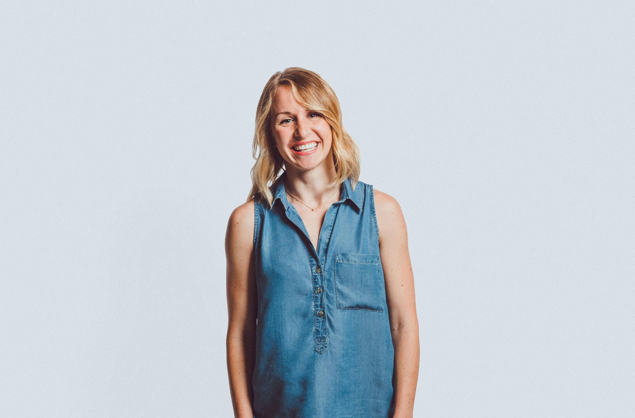 A headshot of Sara Merriman