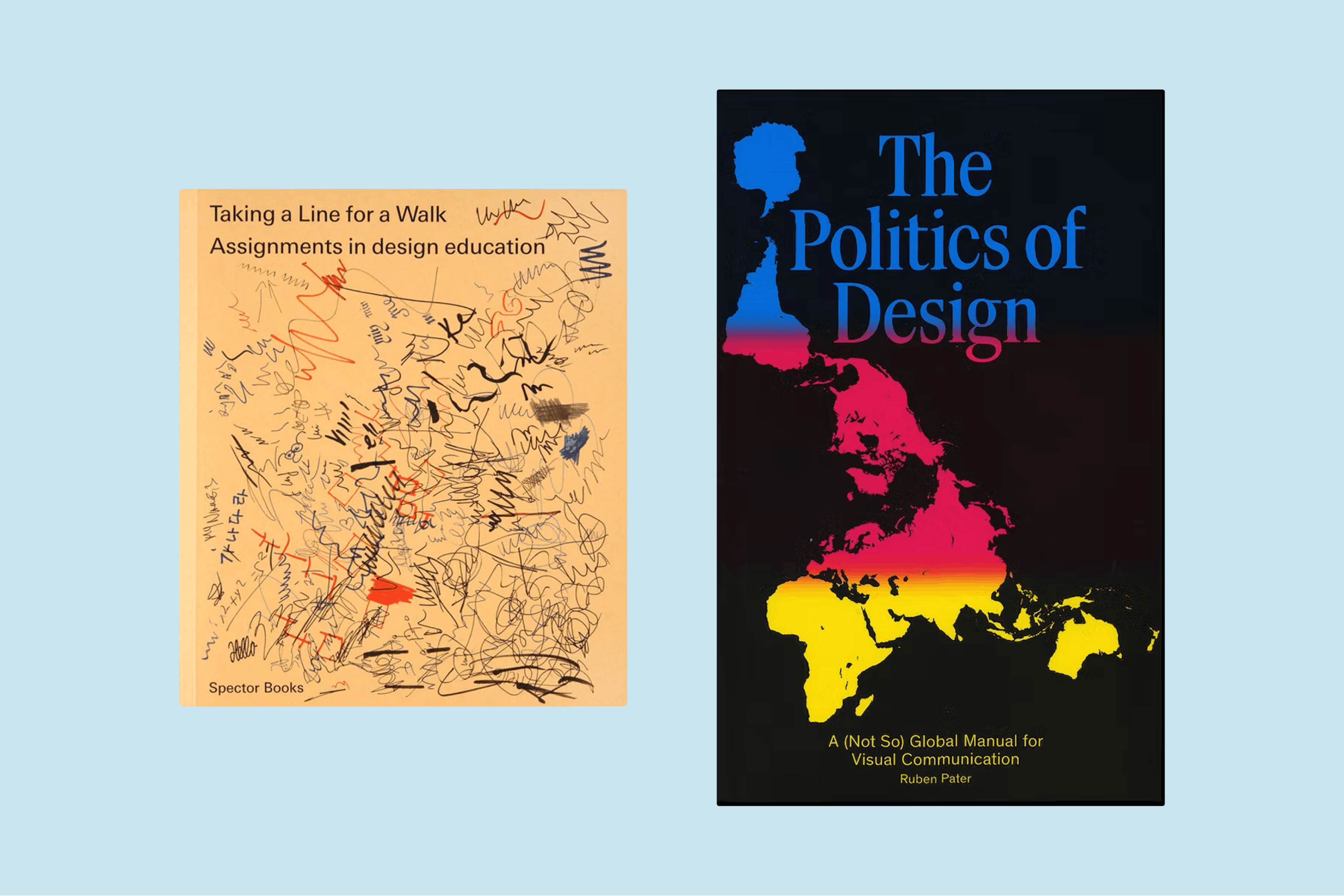 Taking a Line for a Walk (Left), The Politics of Design (Right)