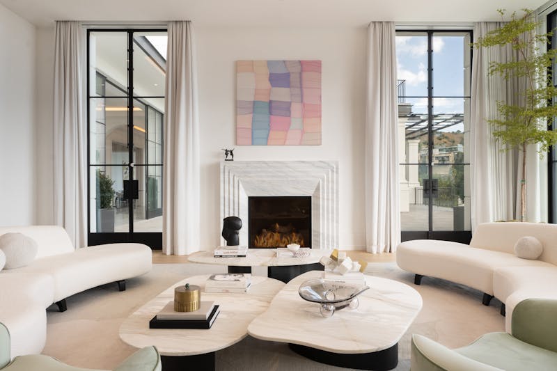IMG-Interior-Marketing-Group-New-York-Luxury-Staging-Case-Study-1898-Rising-Glen-Rd-Living-Room-Fireplace