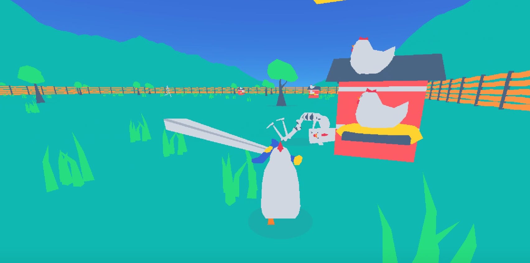 Chick'n Sword - Made with Godot