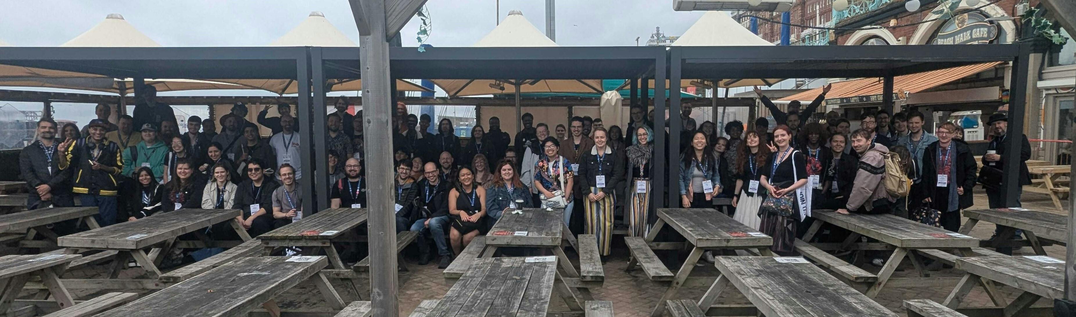 Full group photo from our Develop:Brighton meet up! 