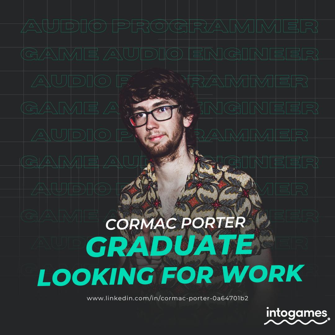 Cormac Porter - Graduate, Looking for Work