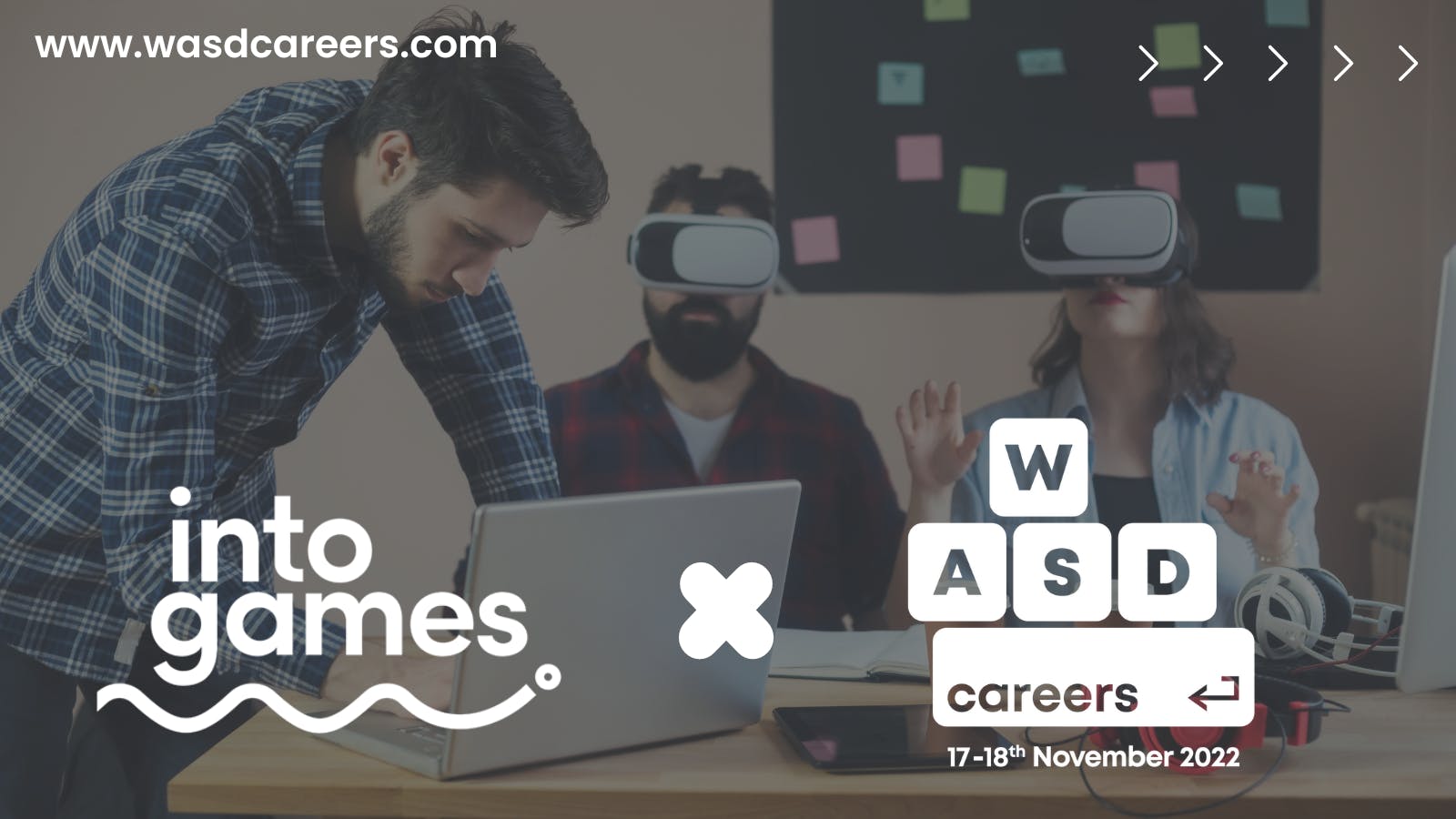 Into Games partnering with WASD Careers 