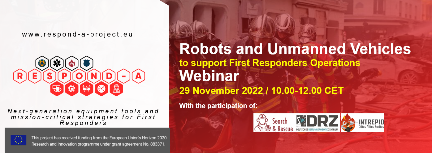 Theme of the webinar: robots and unmanned vehicles