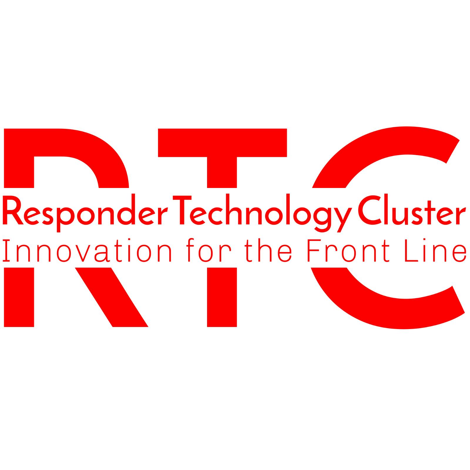 The logo of the RTC cluster, the Responder Technology Cluster