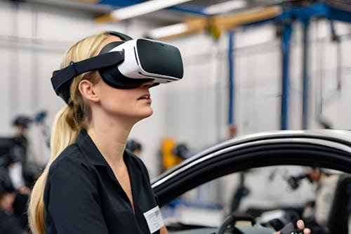 simulador VR de ITV y Taller Mecánico