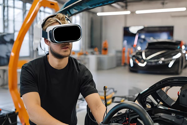 Simulador VR FP Coche Eléctrico