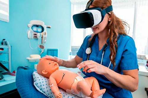 Simulador VR de Auxiliar de Enfermería