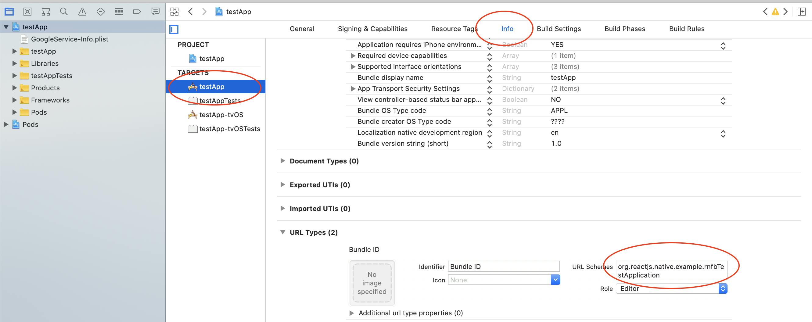 iOS dynamic link fifth step