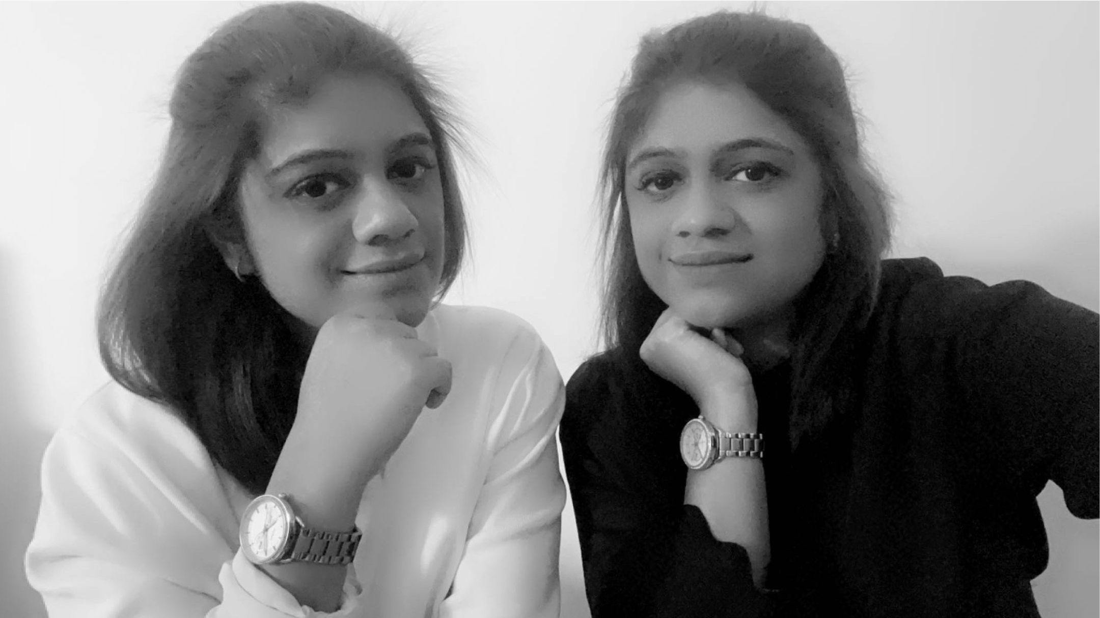 face forward pic of alisha and akansha the founders of investobeat
