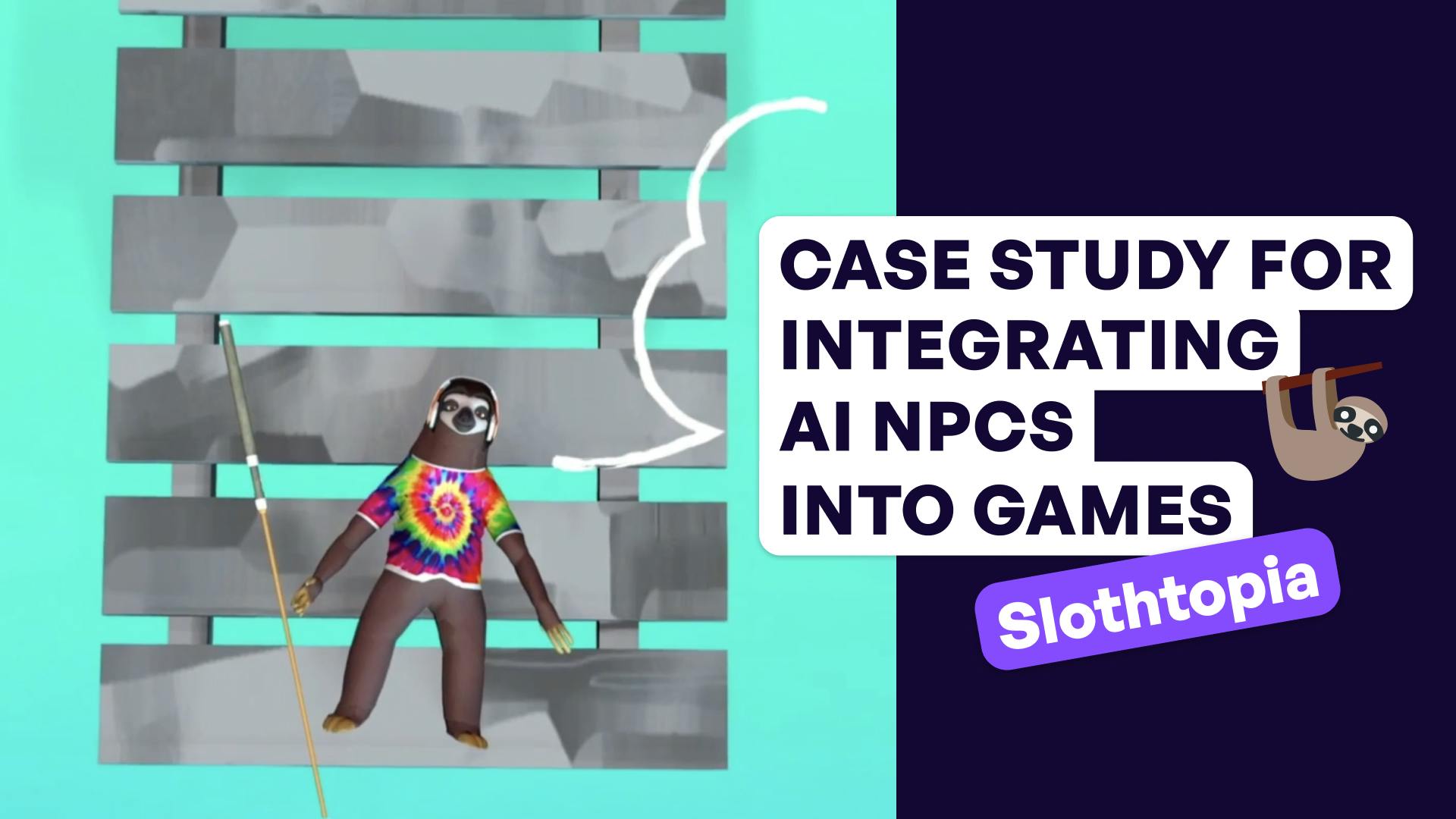 See how Slothtopia integrated Inworld features into its NPCs.