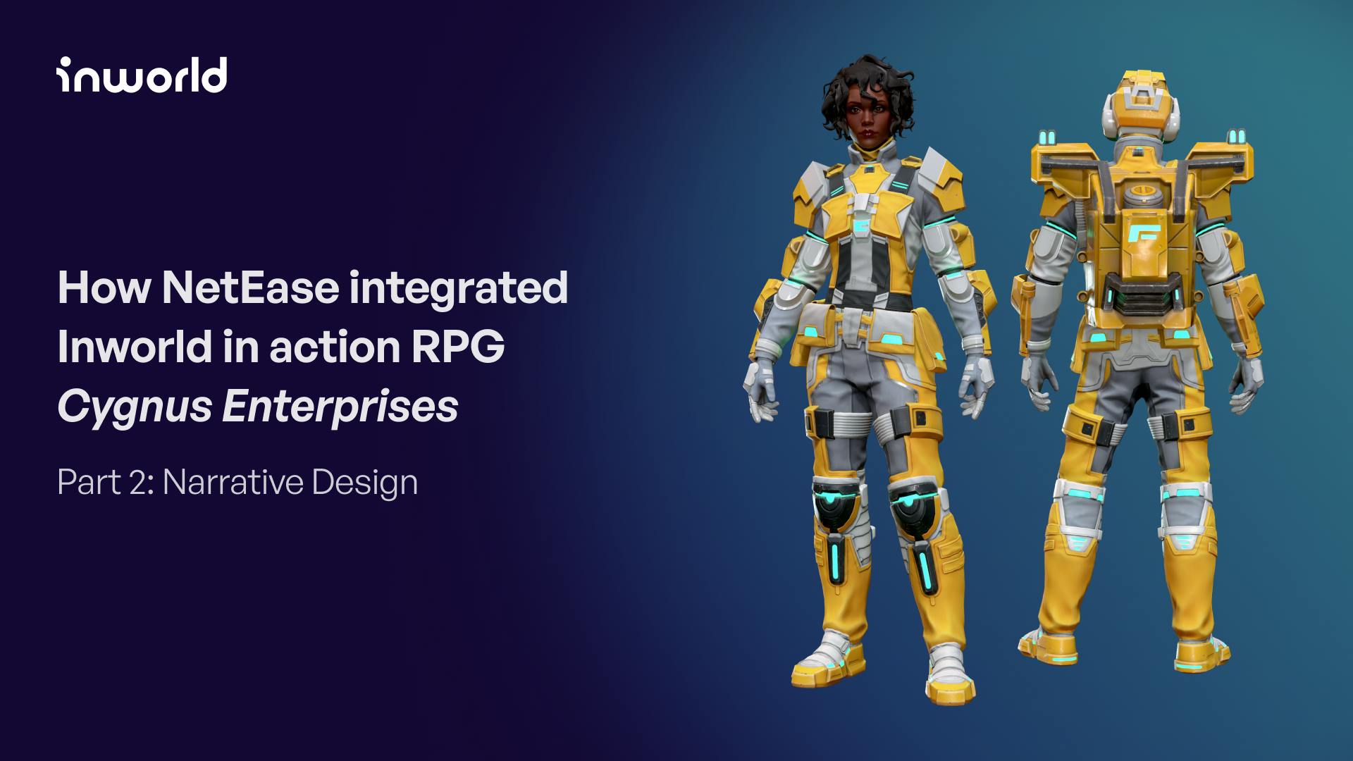 How NetEase approached narrative design with Inworld AI in Cygnus Enterprises Part 2