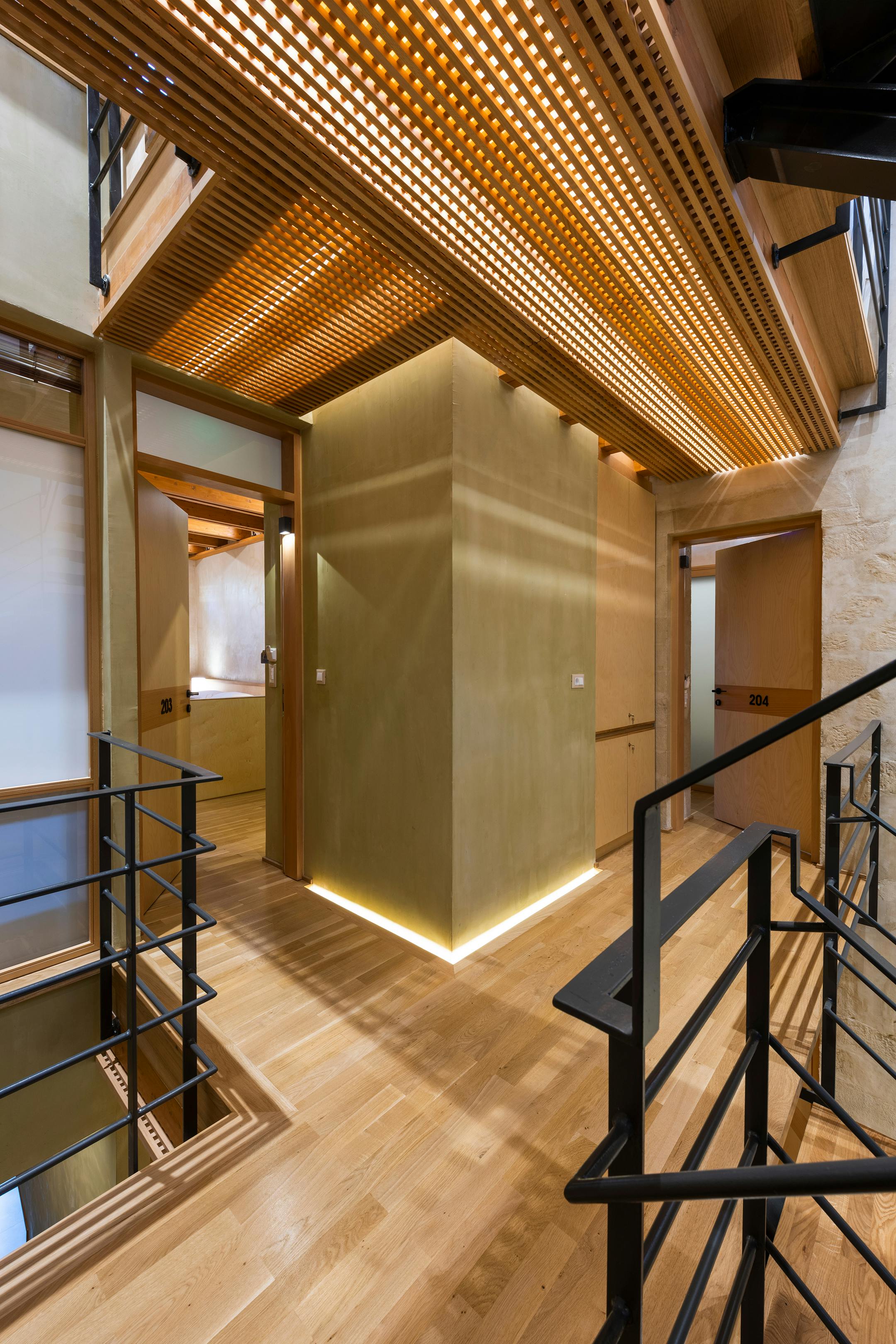 Rehabilitation of Two Buildings and Reuse as a Small Hotel in Chania, Crete by I.K. Verikakis Architectural Office No12