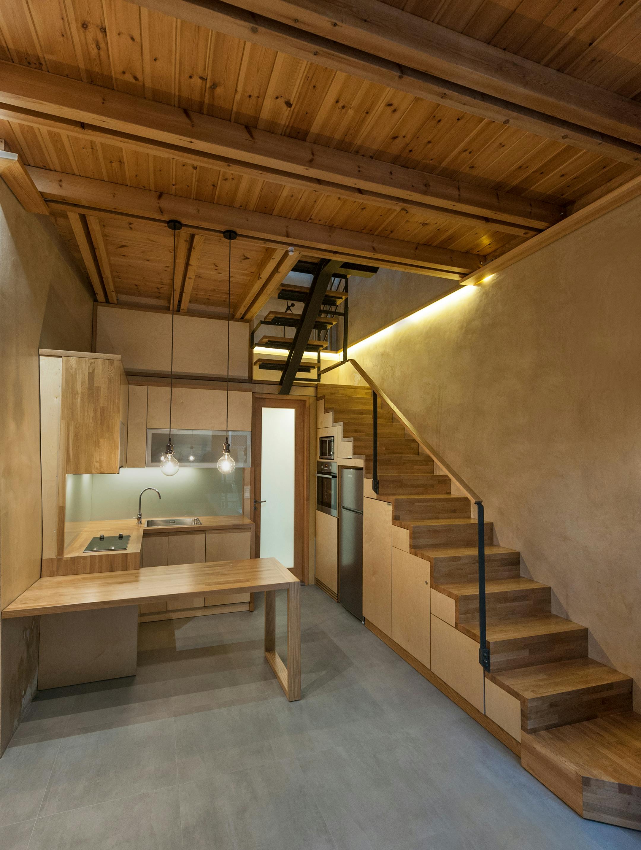 Rehabilitation of Two Buildings and Reuse as Two Small Houses by I.K. Verikakis Architectural Office No3